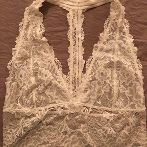 COPY - Free People Intimately Halter Lace Bralett…